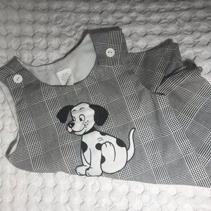 Embroidered EUC Dalmatian Jumper